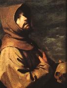 ZURBARAN  Francisco de St. Francis painting